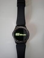 Samsung Gear S3 Frontier Smartwatch - Topconditie!, Sieraden, Tassen en Uiterlijk, Smartwatches, Zwart, GPS, Ophalen of Verzenden