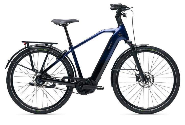 Giant Anytour E+3 Elektrische Herenfiets, Fietsen en Brommers, Fietsen | Heren | Herenfietsen, Nieuw, Giant, 53 tot 57 cm, Versnellingen
