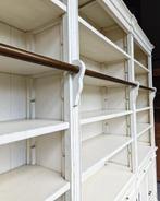 Xxl 300cm Boekenkast | Bibliotheekkast | oud #1764, Huis en Inrichting, Kasten | Boekenkasten, 200 cm of meer, Metaal, Ophalen of Verzenden