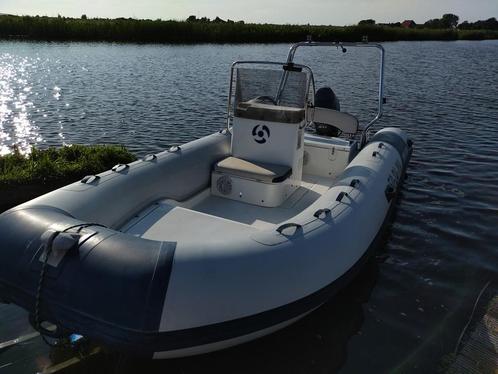Yam 500R Rib met 50pk Yamaha en trailer, Watersport en Boten, Rubberboten, Gebruikt, Yam, Overige materialen, Minder dan 70 pk
