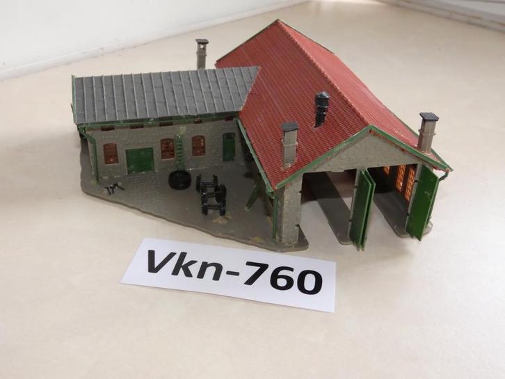 Vk-760 N Spoor Scenery Locomotieven Loods B-210 Pola, Hobby en Vrije tijd, Modeltreinen | N-Spoor, Gebruikt, Brug, Tunnel of Gebouw