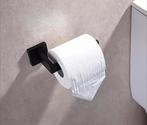 Zwarte Toiletrolhouder - Nieuw in Verpakking, Ophalen of Verzenden, Nieuw, Metaal, Minder dan 50 cm