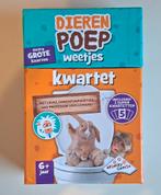 Dieren poep weetjes kwartet, Drie of vier spelers, Ophalen of Verzenden, Zo goed als nieuw, Idententy Games