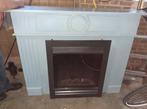 Faber sfeerhaard met schouw, Ophalen, Gebruikt, Vrijstaande haard, Elektrische haard