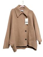 Manteljas Zara wol nieuw met kaartje maat M-L, Kleding | Dames, Maat 42/44 (L), Nieuw, Ophalen of Verzenden, Zara