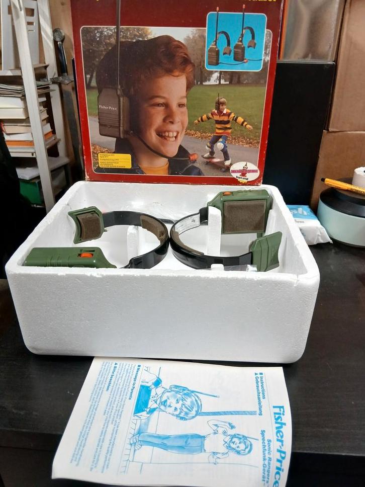 Fisher-Price Sonic Rangers - Vintage Speelgoed, Kinderen en Baby's, Speelgoed | Overig, Zo goed als nieuw, Jongen of Meisje, Ophalen of Verzenden