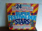 TE KOOP DUBBEL VERZAMEL LP SUPER FESTIVAL DER STARS, Ophalen of Verzenden, Gebruikt, 12 inch, Pop