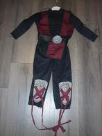 Ninja Kostuum / samurai pakje / carnaval kids - maat 110, Ophalen of Verzenden, Zo goed als nieuw, 110 t/m 116, Jongen