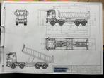 Bouw tekening Man Truck TGS 8x8 schaal 1:8, Hobby en Vrije tijd, Ophalen of Verzenden, Zo goed als nieuw, Groter dan 1:32, Overige merken
