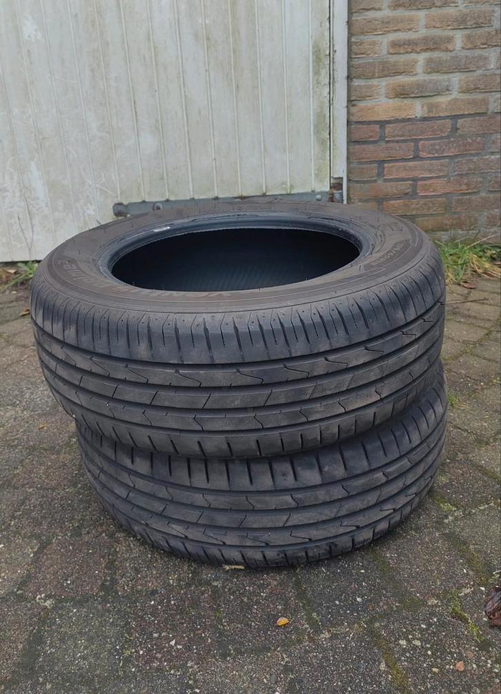 2 Hankook Zomerbanden 195/60 R15, Auto-onderdelen, Overige Auto-onderdelen, Volvo, Gebruikt, Ophalen