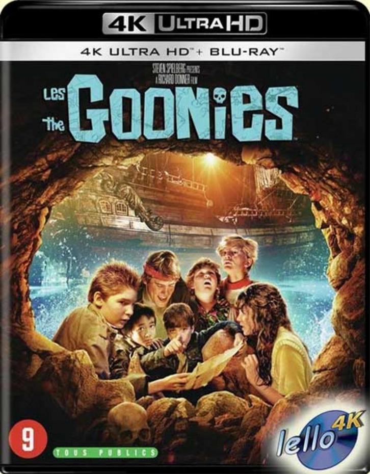 Blu-ray 4K: The Goonies (1985 Sean Astin, Josh Brolin) NL SL, Cd's en Dvd's, Blu-ray, Nieuw in verpakking, Avontuur, Ophalen of Verzenden