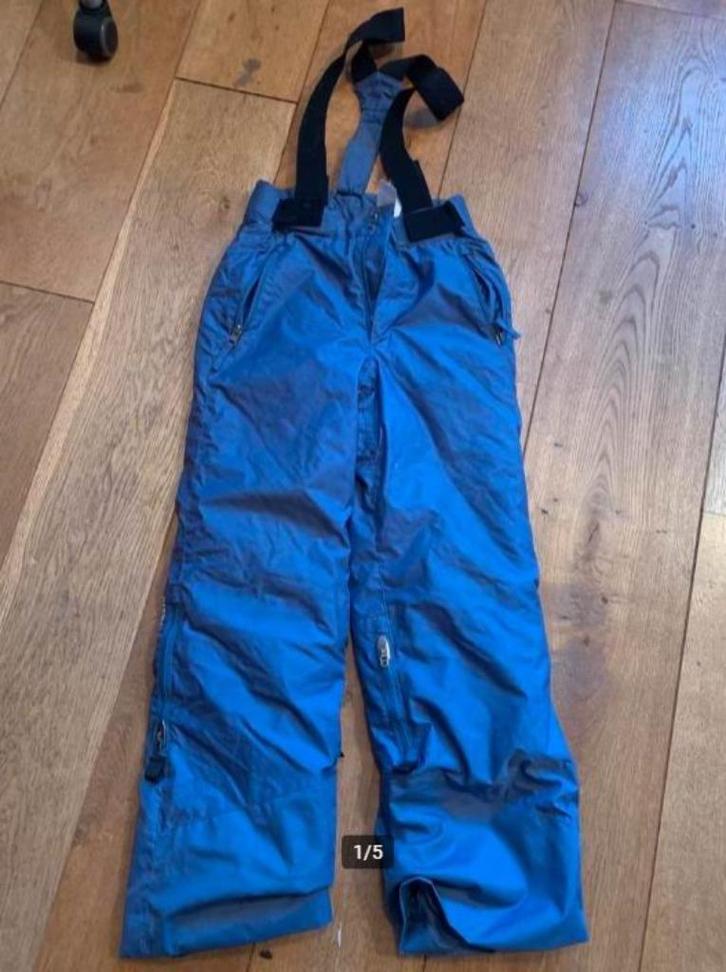 Zeer goede Wedze 500 PULL'N FIT zip skibroek 8 - 10 jaar, Sport en Fitness, Skiën en Langlaufen, Zo goed als nieuw, Kleding, Skiën