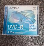 TDK DVD-R 4,7GB 5 stuks, Computers en Software, Beschrijfbare discs, Ophalen of Verzenden, Dvd, Lightscribe, Nieuw