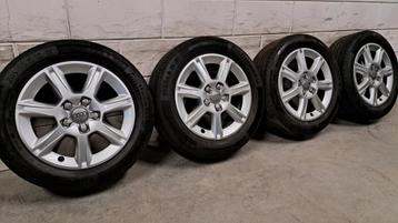 Lichtmetalen velgen Audi A3 A4 Octavia Superb Leon 205/55/16 beschikbaar voor biedingen