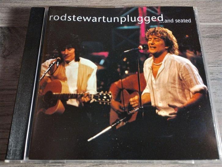 Rod Stewart - Unplugged And Seated, Cd's en Dvd's, Cd's | Pop, Zo goed als nieuw, 1980 tot 2000, Ophalen of Verzenden