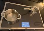 Gaggenau free-induction kookplaat 80 cm ZGAN, Ophalen, 4 kookzones, Zo goed als nieuw, Inbouw