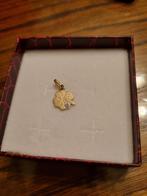 Gouden hanger klavertje 4, Ophalen of Verzenden, Zo goed als nieuw, Goud, Goud