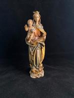 Houten Mariabeeld met Kind, Ophalen of Verzenden
