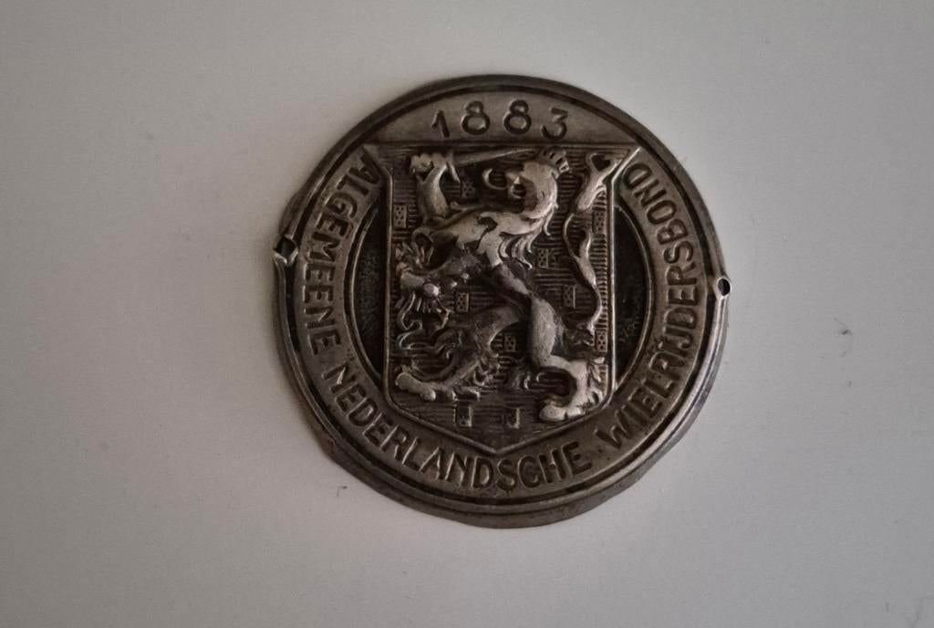 ANWB herdenkingsmunt uit 1883, Ophalen