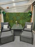 Luxe AVH Outdoor Dining Tuinset - Serre Staat, 4 zitplaatsen, Hocker, Ophalen of Verzenden, Zo goed als nieuw