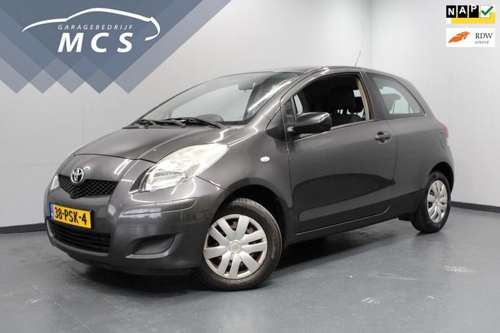 Toyota Yaris 1.0 VVTi Acces / Airco / Nwe APK / Elektr ramen, Auto's, Toyota, Bedrijf, Te koop, Yaris, ABS, Airbags, Boordcomputer