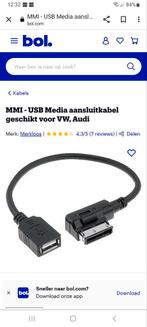 MMI -USB Kabel voor Volkswagen en Audi., Audi, Ophalen of Verzenden