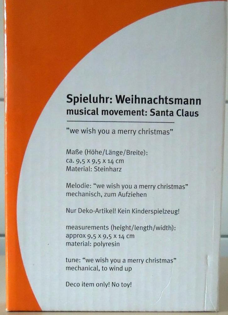 Kerstbel met speeldoosje., Diversen, Kerst, Nieuw, Ophalen