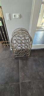 Prachtig wijnrek voor 23 flessen, Ophalen, Zo goed als nieuw, Metaal, 75 cm of meer