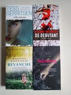 Thrillers,  Middelbeek, Gerritsen, Overman, Hazenberg, Ophalen of Verzenden, Zo goed als nieuw