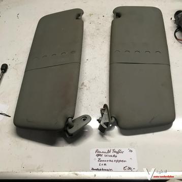 Renault Traffic 2009 2.0 diesel   Zonneklep Links en Rechts beschikbaar voor biedingen