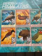 Vogel, Bhutan1999, Ophalen of Verzenden, Postfris, Dier of Natuur