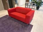 Rode 2-zits bank - 176x92 cm, Ophalen, Gebruikt, 150 tot 200 cm, Tweepersoons
