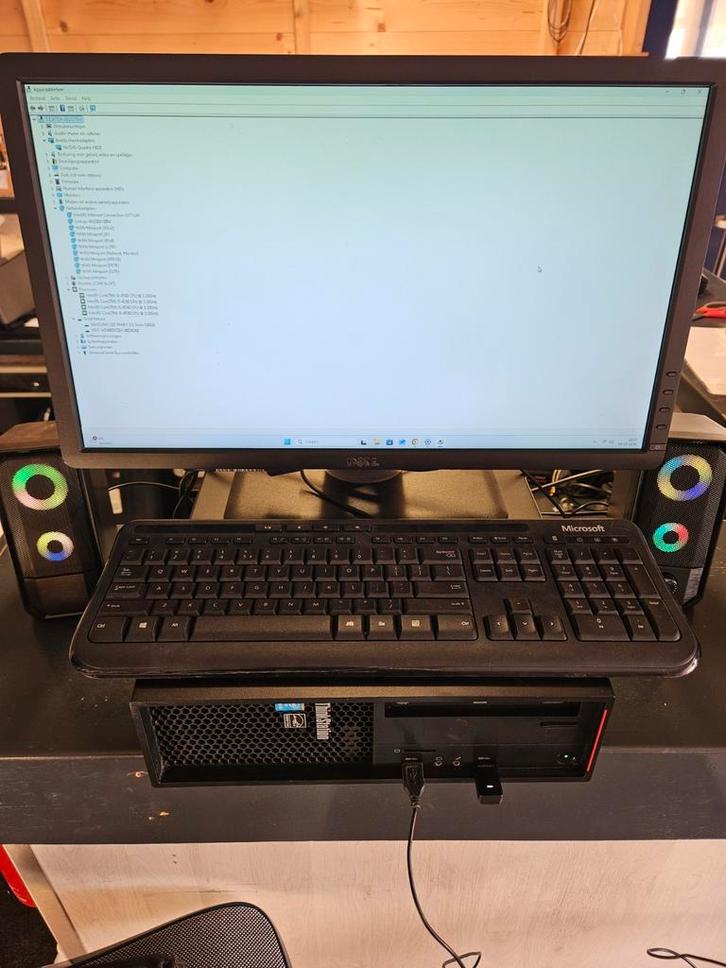 Lenovo Thinkstation desktop compleet!, Computers en Software, Desktop Pc's, Zo goed als nieuw, 3 tot 4 Ghz, HDD, SSD, Ophalen