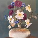 Nieuw! Boeket : Majestic Harmony / kunstbloemen incl. vaas, Ophalen of Verzenden, Nieuw