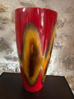 Fraaie fat lava vaas Frans keramiek 30 cm vintage, Antiek en Kunst, Ophalen of Verzenden