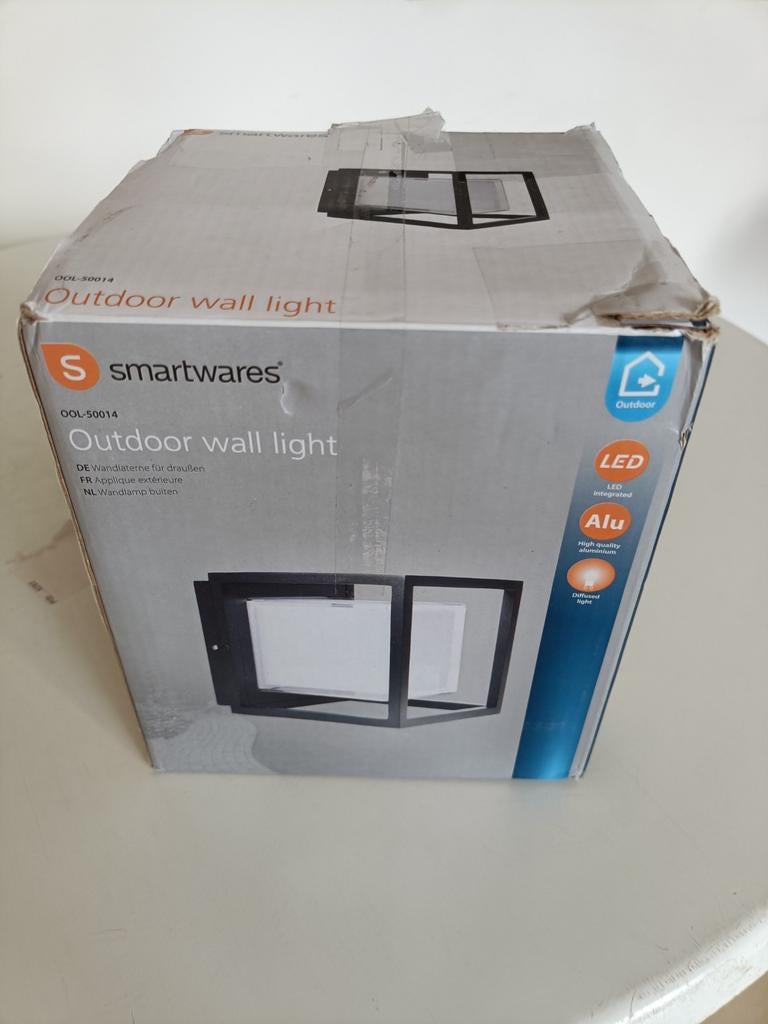 Smartwares OOL-50014 LED Wandlamp Buiten, Minder dan 50 watt, Wandlamp, Ophalen of Verzenden, Netvoeding