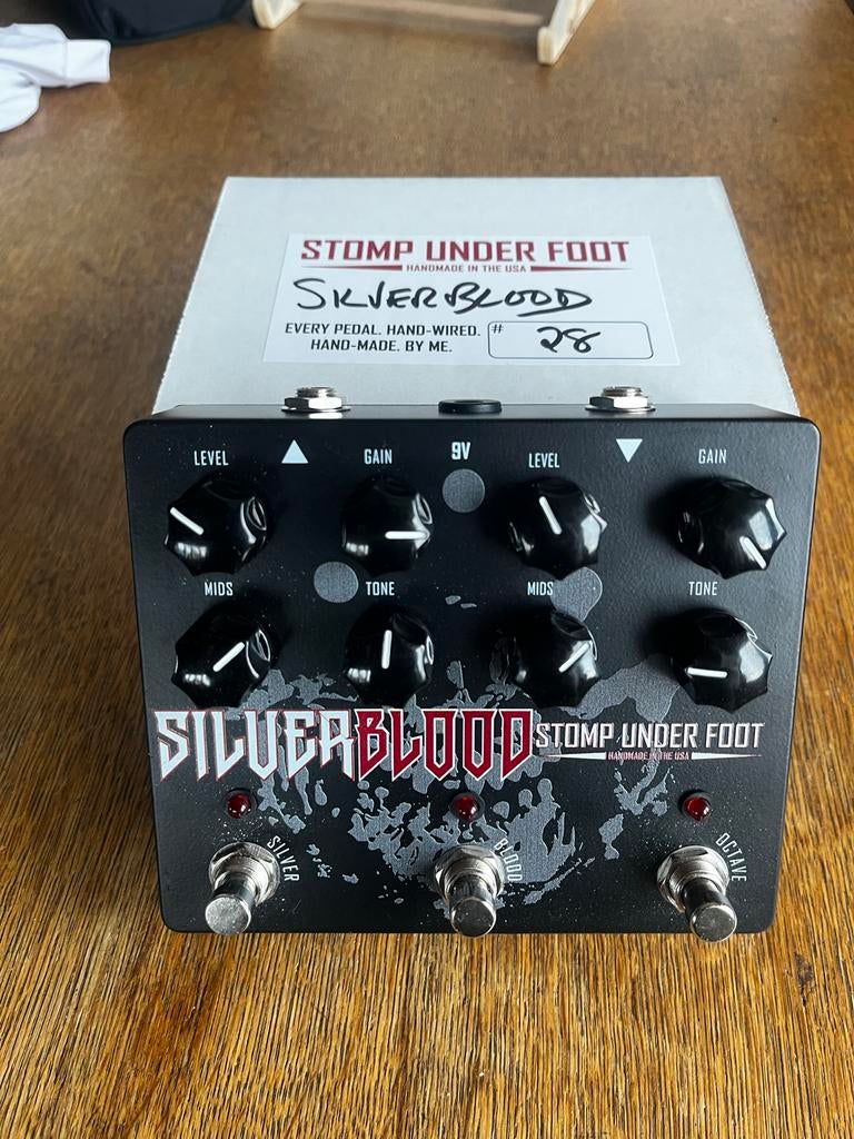 Stomp Under Foot SilverBlood Fuzz, Ophalen of Verzenden, Zo goed als nieuw, Distortion, Overdrive of Fuzz