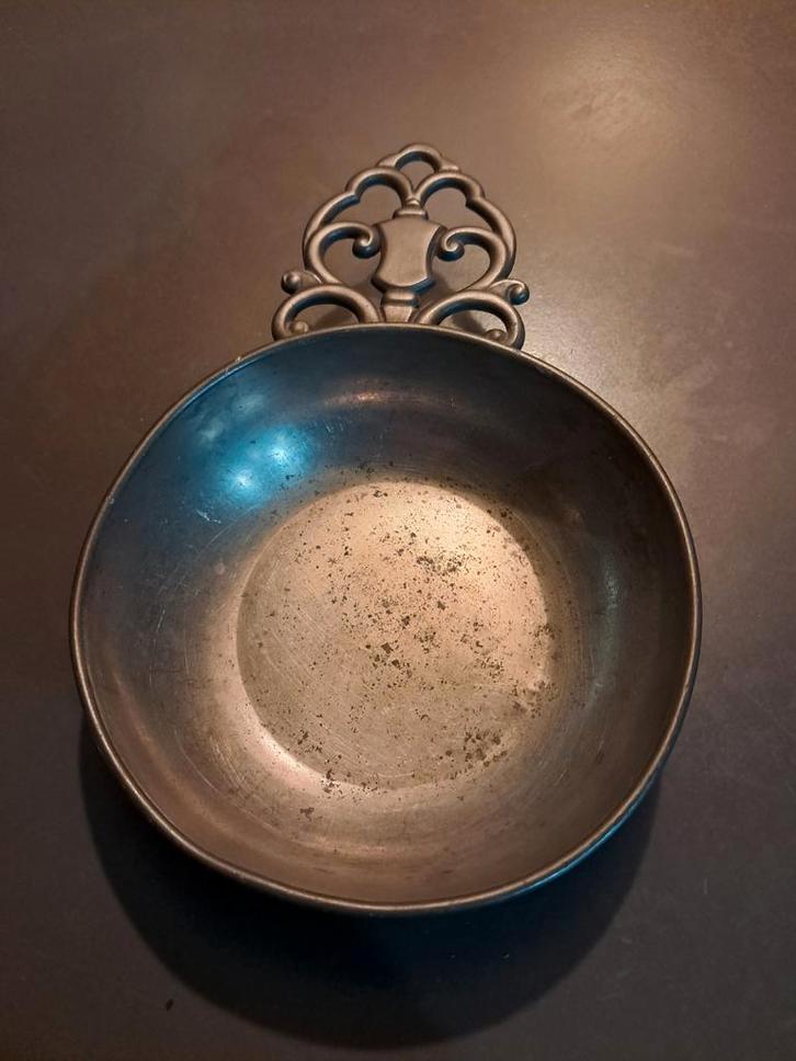 Antiek Tinnen Daalderop Holland Schaal, Antiek en Kunst, Antiek | Tin, Ophalen of Verzenden