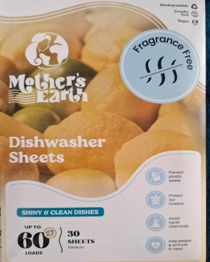 Mother's Earth: 9 verpakkingen vaatwasstrips, 540 wasbeurten, Huis en Inrichting, Keuken | Keukenbenodigdheden, Nieuw, Ophalen of Verzenden
