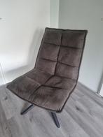 Draaistoel lounge stoel, Huis en Inrichting, Stoelen, Ophalen, Zo goed als nieuw, Grijs, Eén