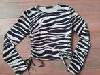 Zebraprint shirt van Shein, maat S, Overige kleuren, Ophalen of Verzenden, Zo goed als nieuw, Lange mouw