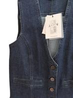 Jansen Amsterdam gilet NIEUW S, Maat 38/40 (M), Blauw, Nieuw, Ophalen of Verzenden