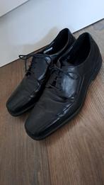 Lloyd heren veterschoenen leer zwart -, Zwart, Lloyd, Ophalen of Verzenden, Zo goed als nieuw