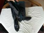 Spaanse hoge leren dameslaarzen maat 40, Kleding | Dames, Schoenen, Ophalen of Verzenden, Zo goed als nieuw, Blauw, Hoge laarzen