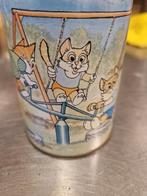 Vintage Spaarpot - Katten op Speeltuin, Ophalen of Verzenden, Gebruikt