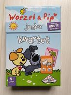 Woezel en pip junior kwartet extra grote kaarten, Gebruikt, Ophalen of Verzenden