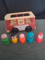Vintage fisherprice mini bus met chauffeur en passagiers., Ophalen of Verzenden, Gebruikt