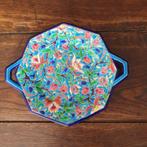 Longwy octagonale schaal met twee handgrepen, Antiek en Kunst, Ophalen of Verzenden