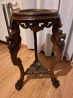 Antieke plantentafel / voetstuktafel eind 19de eeuw, Ophalen of Verzenden