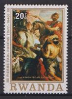 Rwanda Schilderij Rubens, Ophalen of Verzenden, Postfris, Overige thema's